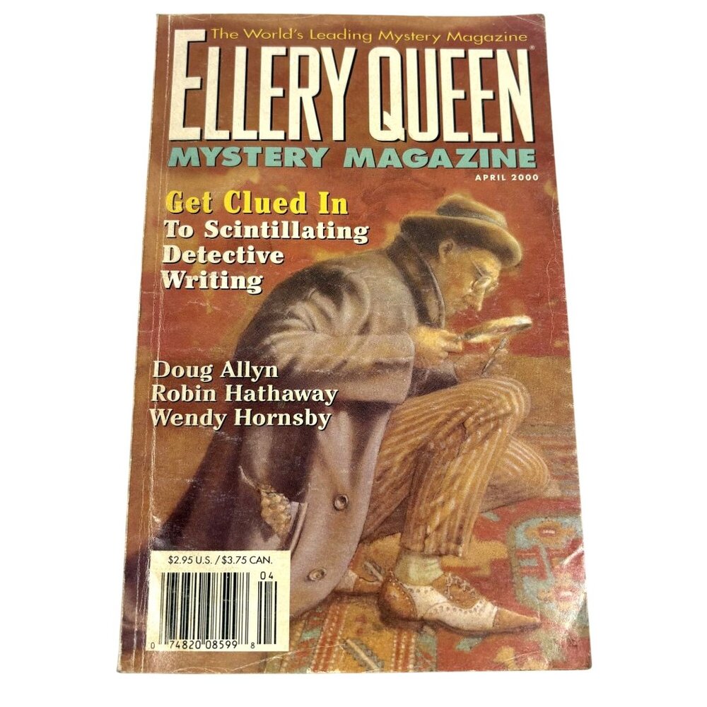 Ellery Queen Mystery Magazine April‎ 2000 Issue Vintage Detective Stories
